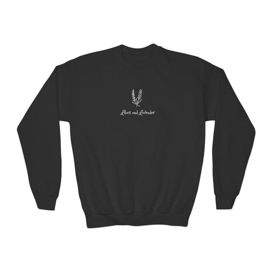 Youth Crewneck Sweatshirt — Classic White Kids Pullover
