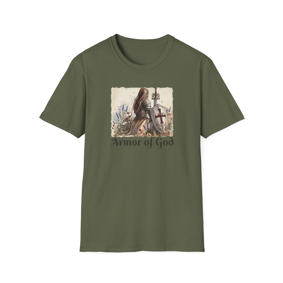 Armor of God T‑Shirt — Christian Faith Warrior Tee
