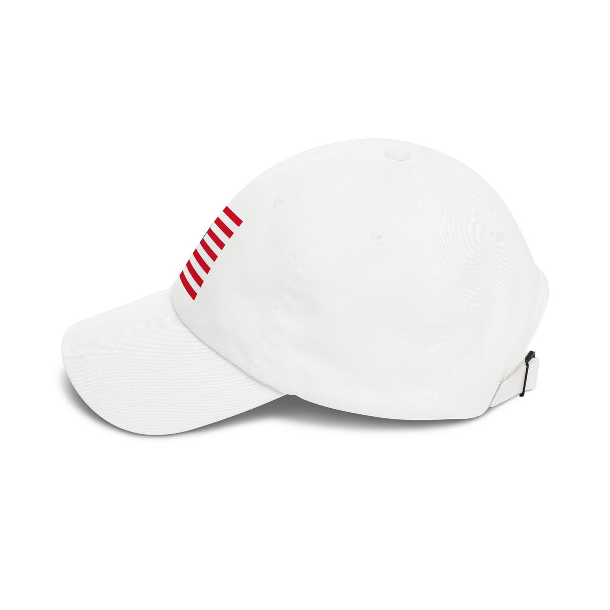 Patriotic Vintage Baseball Dad Cap with Embroidered Crusader Heart Flag