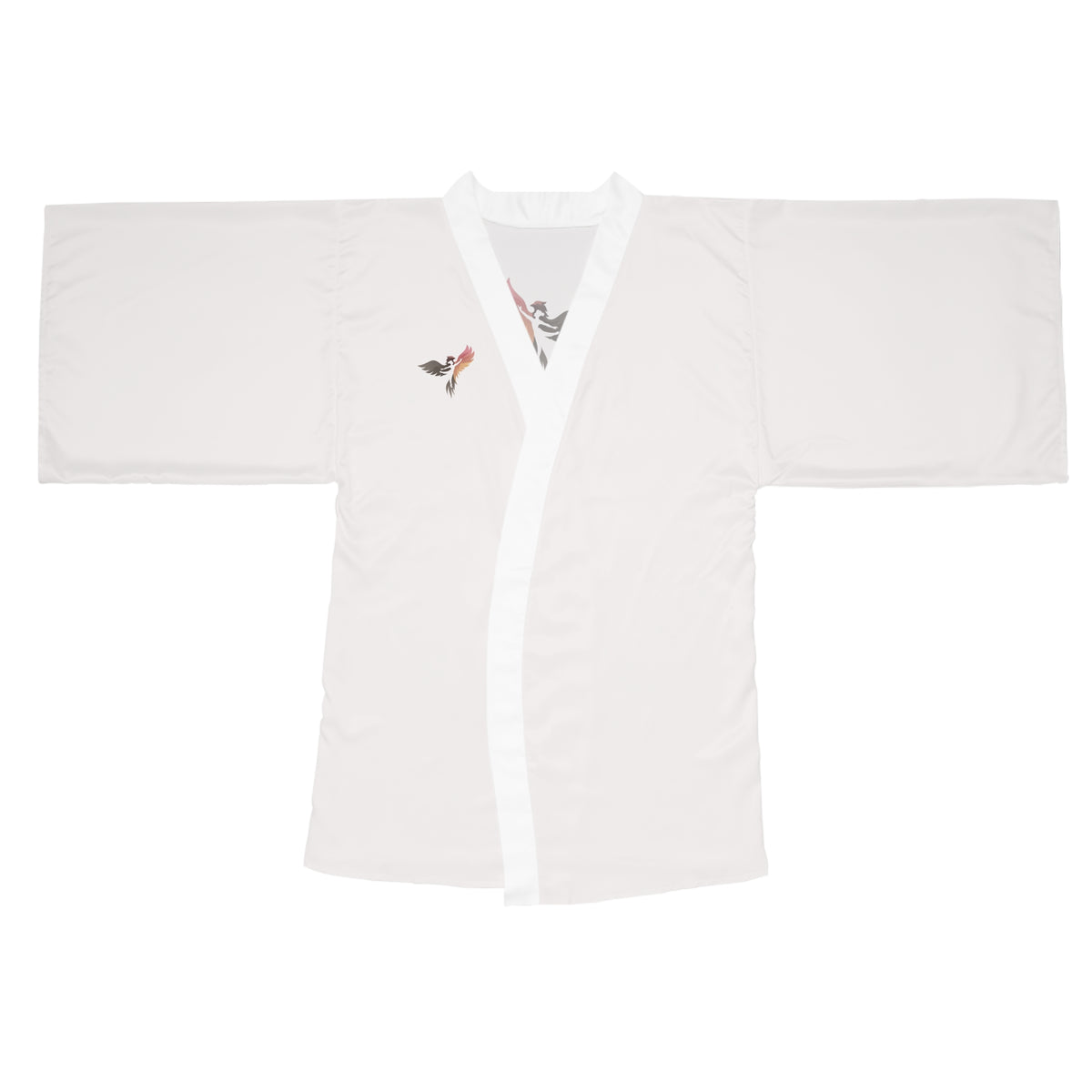 Rise Anew Kimono Robe — Long Sleeve Lightweight Lounge Wrap
