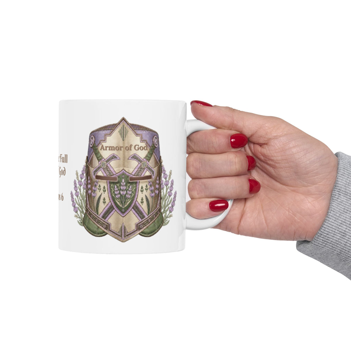 Put on the Full Armor of God Ephesians 6 Ceramic Mug