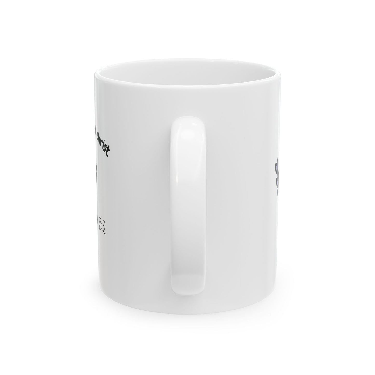 Inspirational Skull Coffee Mug — Fragrance of Christ Motivational Ceramic Mug (11oz & 15oz)
