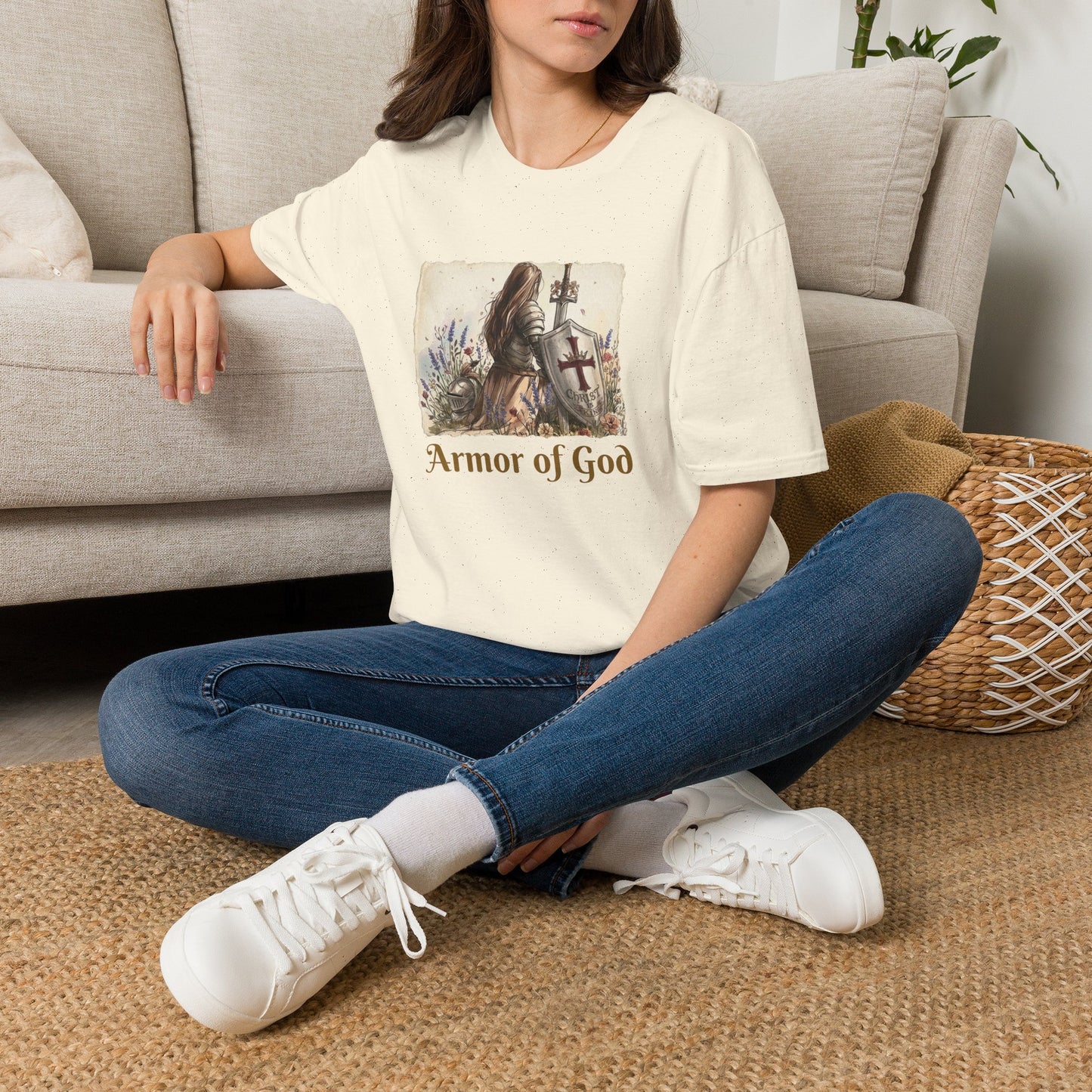 Armor of God T‑Shirt — Christian Faith Warrior Tee