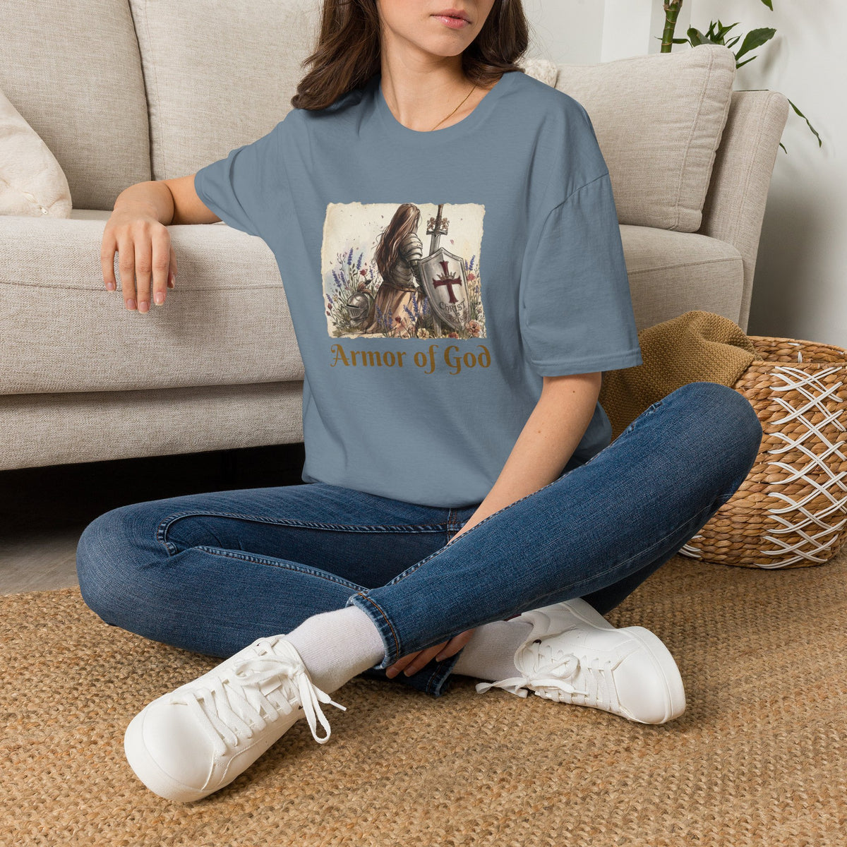 Armor of God T‑Shirt — Christian Faith Warrior Tee