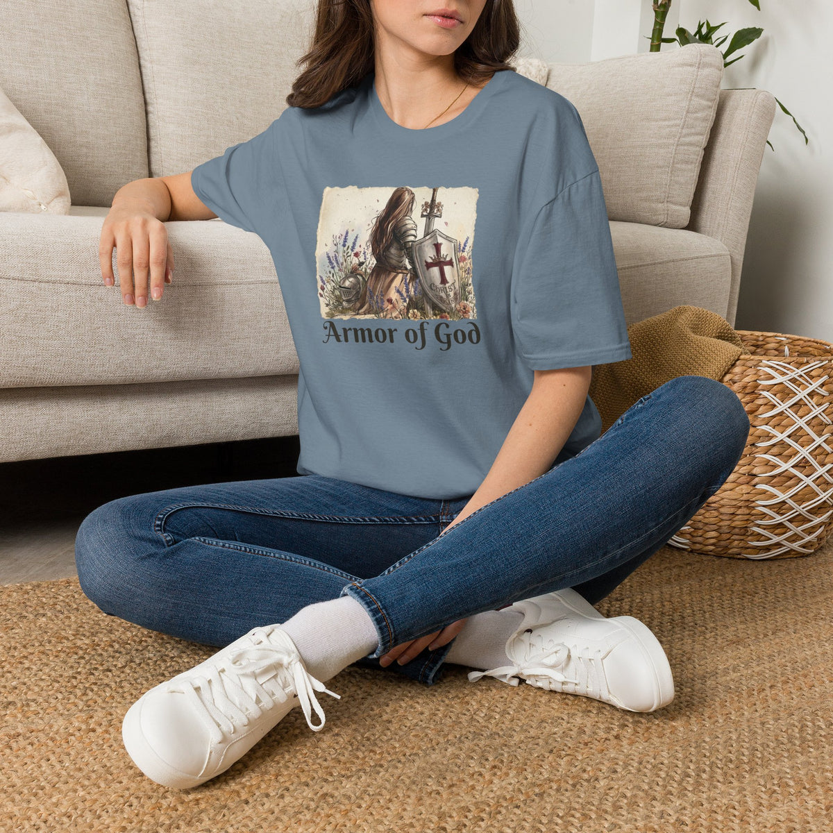 Armor of God T‑Shirt — Christian Faith Warrior Tee