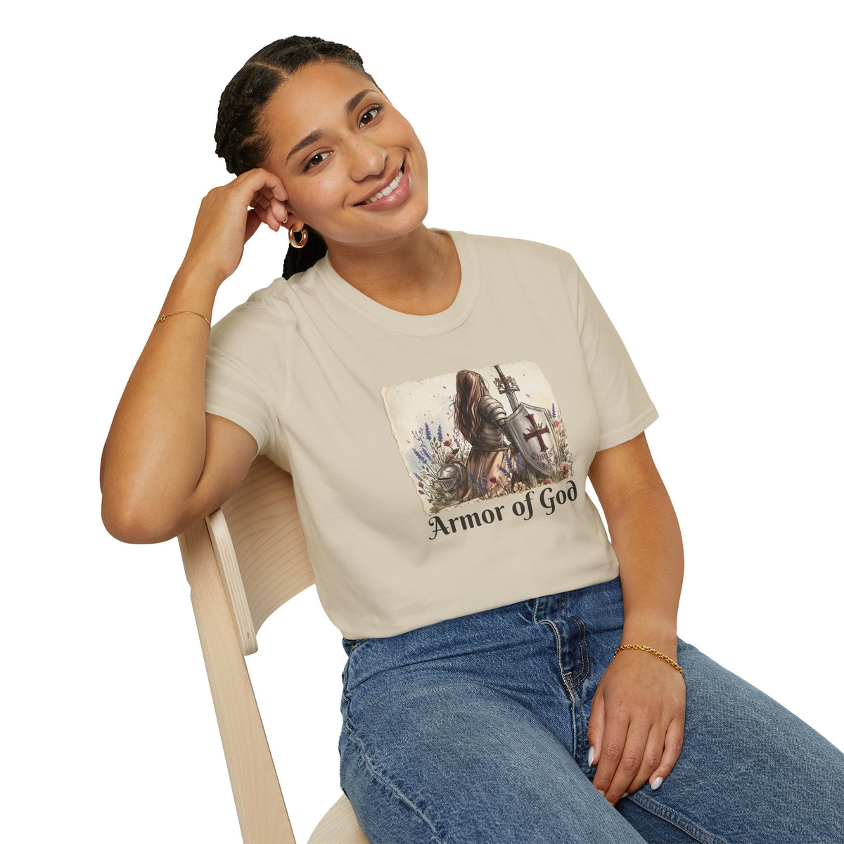 Armor of God T‑Shirt — Christian Faith Warrior Tee