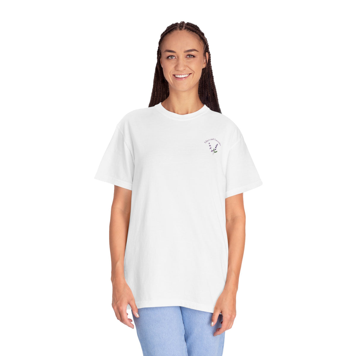 Lilacs and Lavender Floral T-Shirt
