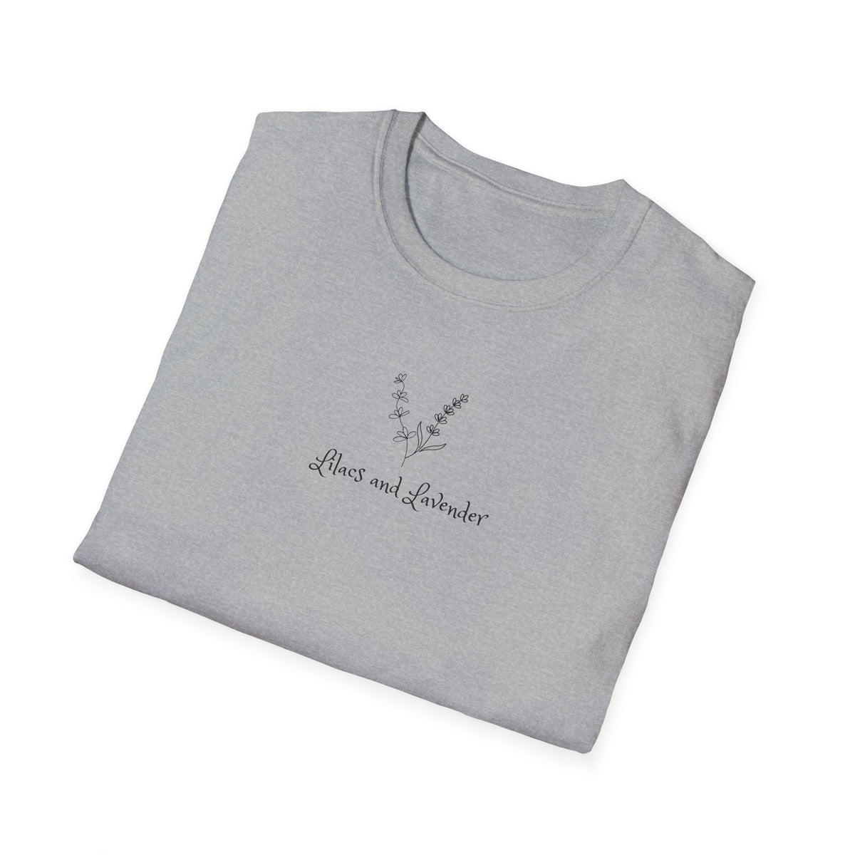 T‑Shirt — Lilacs and Lavender Signature Graphic Tee