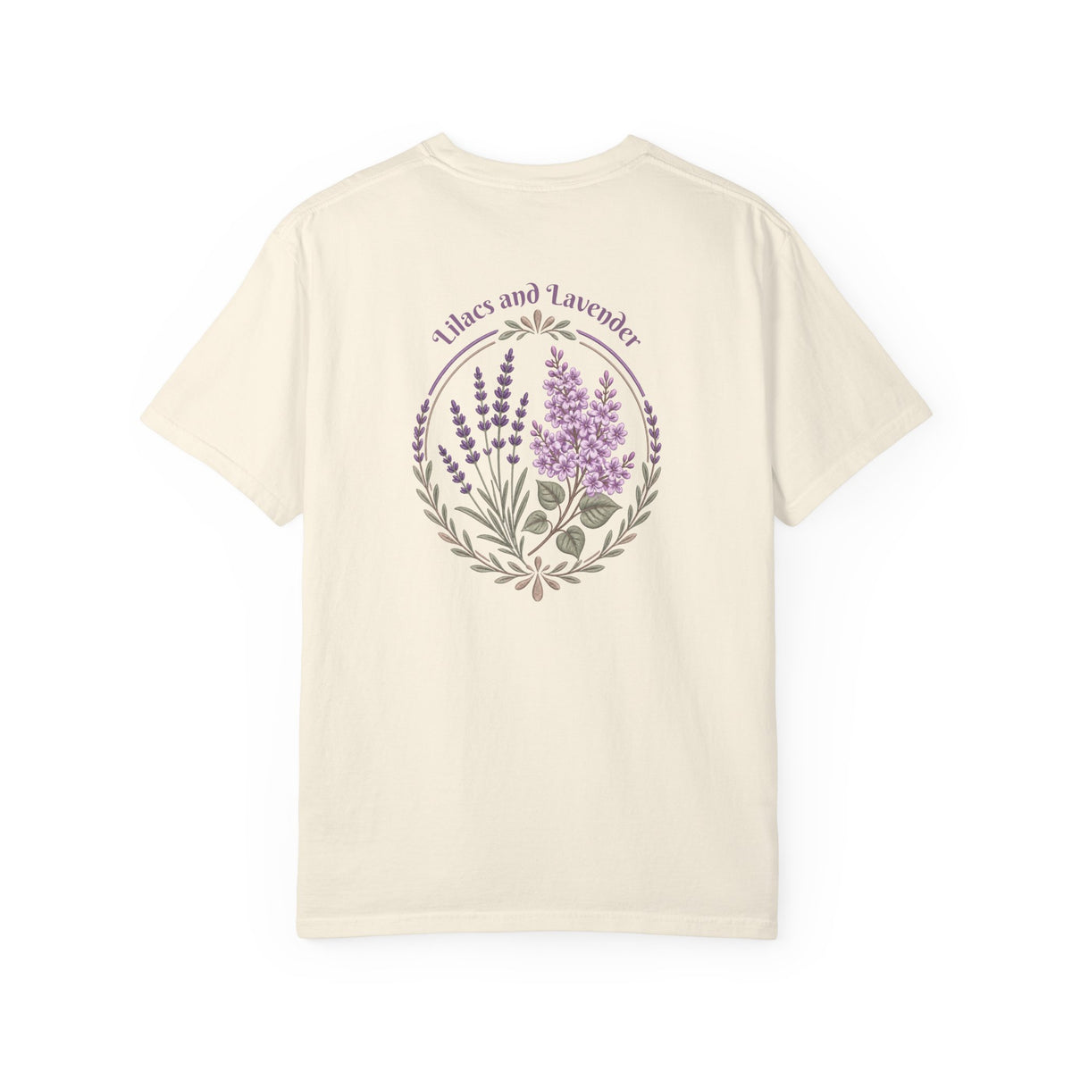Lilacs and Lavender Floral T-Shirt