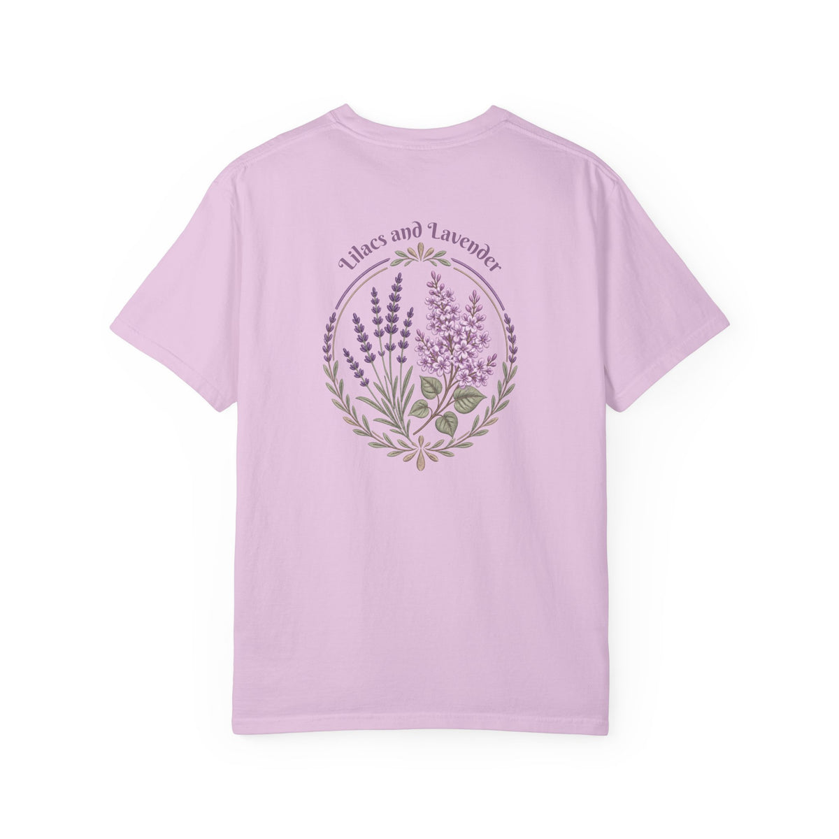 Lilacs and Lavender Floral T-Shirt