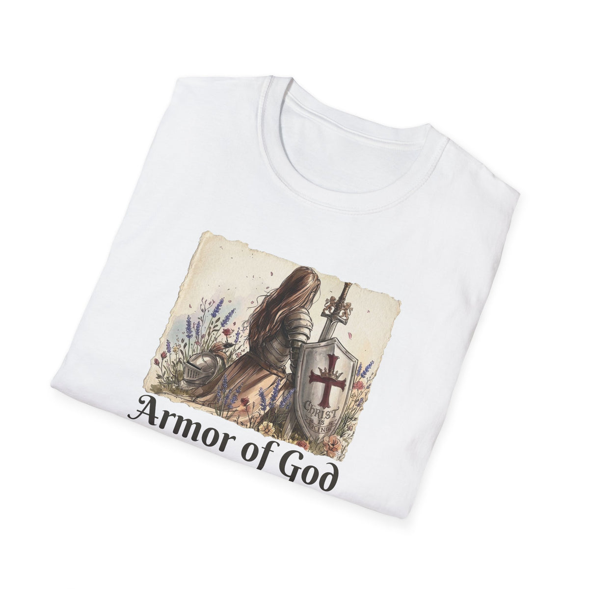 Armor of God T‑Shirt — Christian Faith Warrior Tee