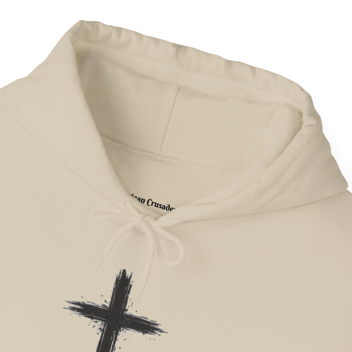 Yeshua Saves Christian Cross Hoodie