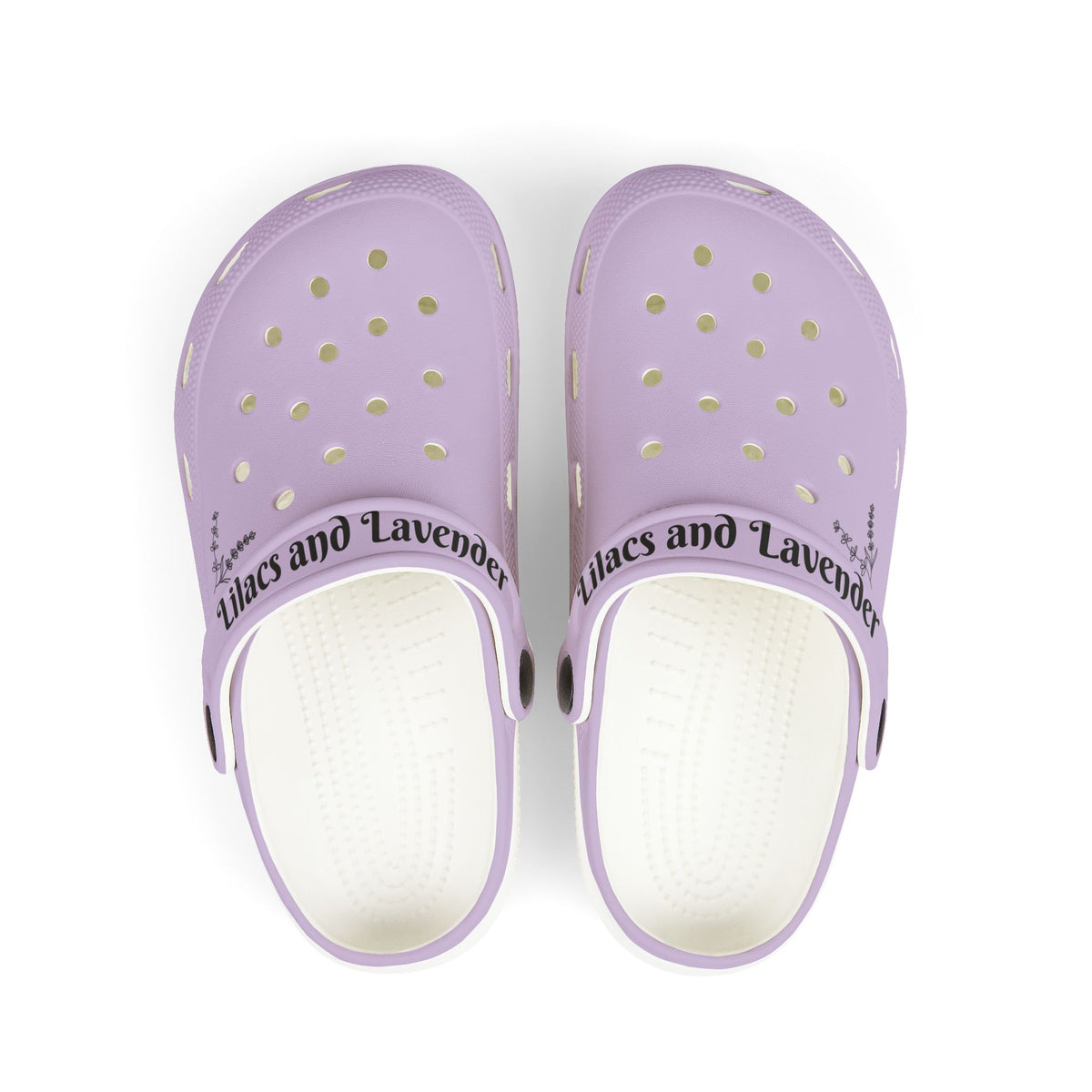 Kids Lavender Clogs — Lilac EVA Foam Slip-On Shoes