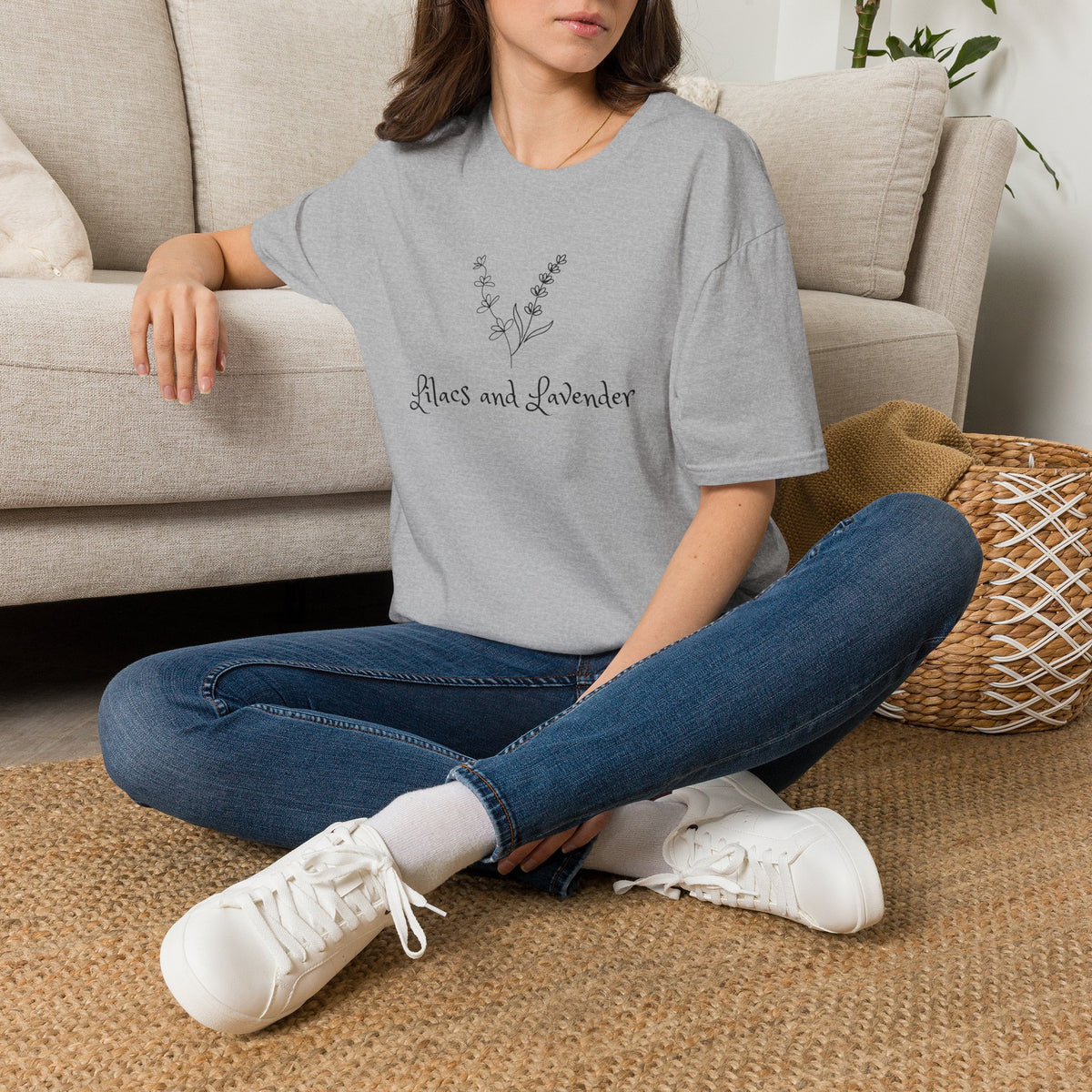 T-Shirt — Lilacs and Lavender Floral Tee