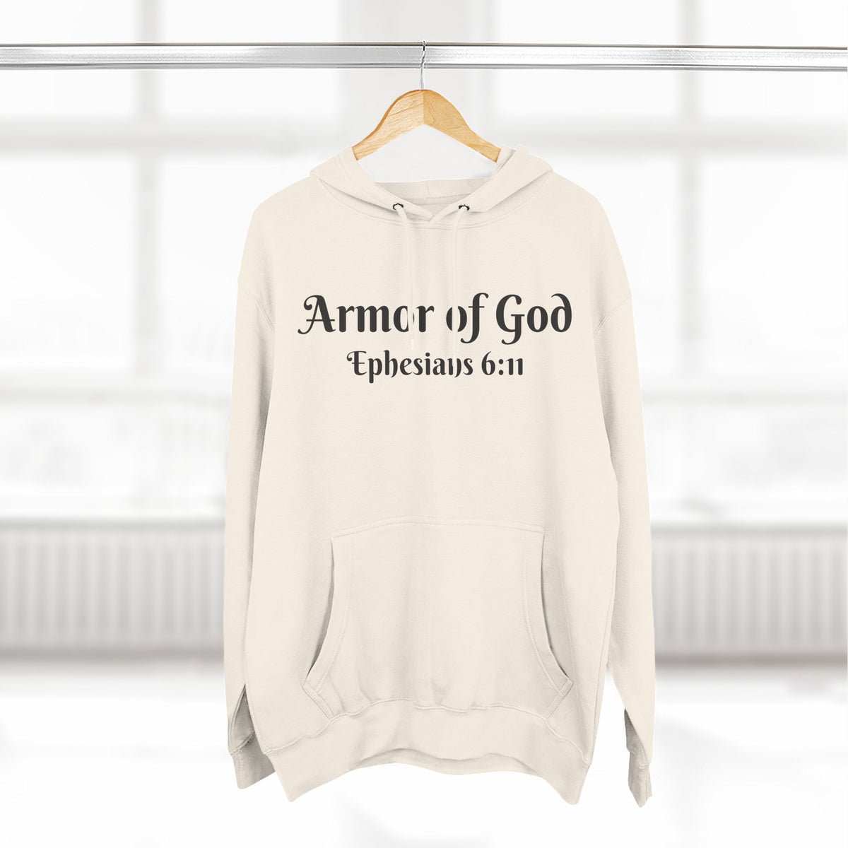 Armor of God Christian Fleece Hoodie
