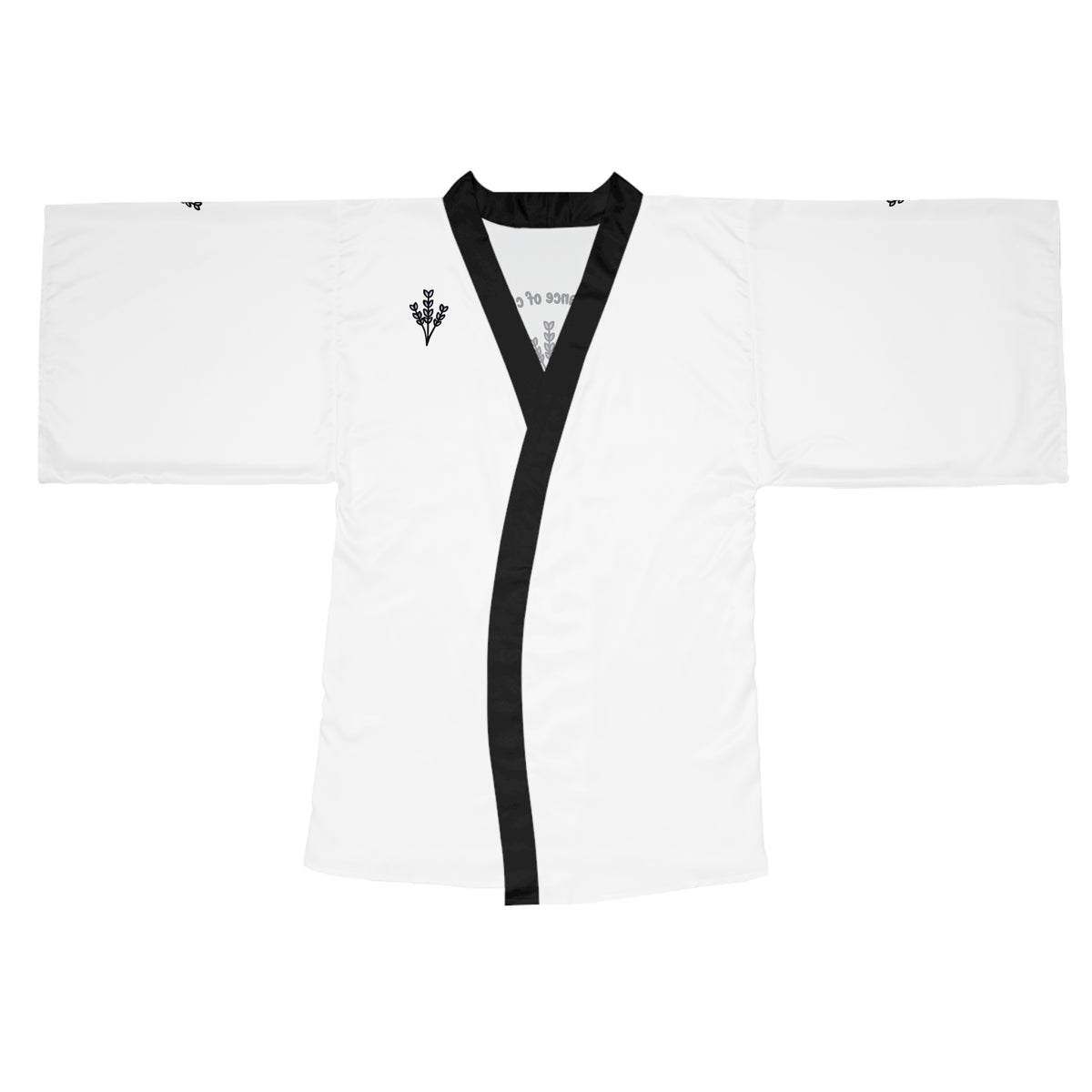Kimono Robe — 'Fragrance of Christ' Minimal White Spiritual Robe