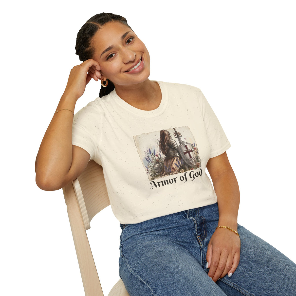Armor of God T‑Shirt — Christian Faith Warrior Tee