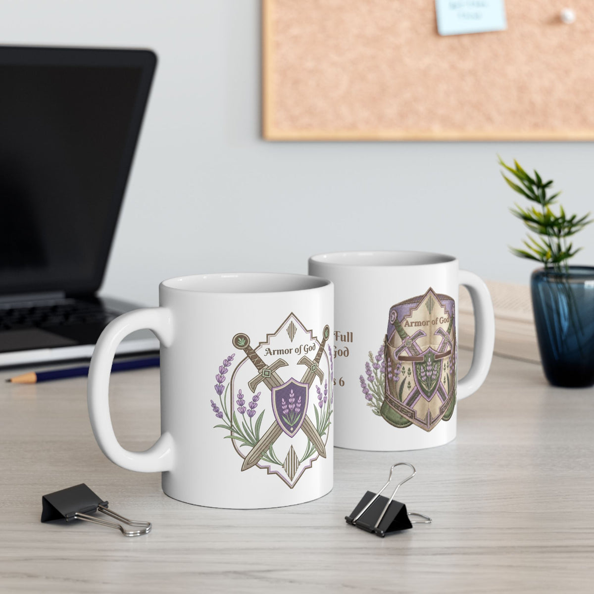 Put on the Full Armor of God Ephesians 6 Ceramic Mug