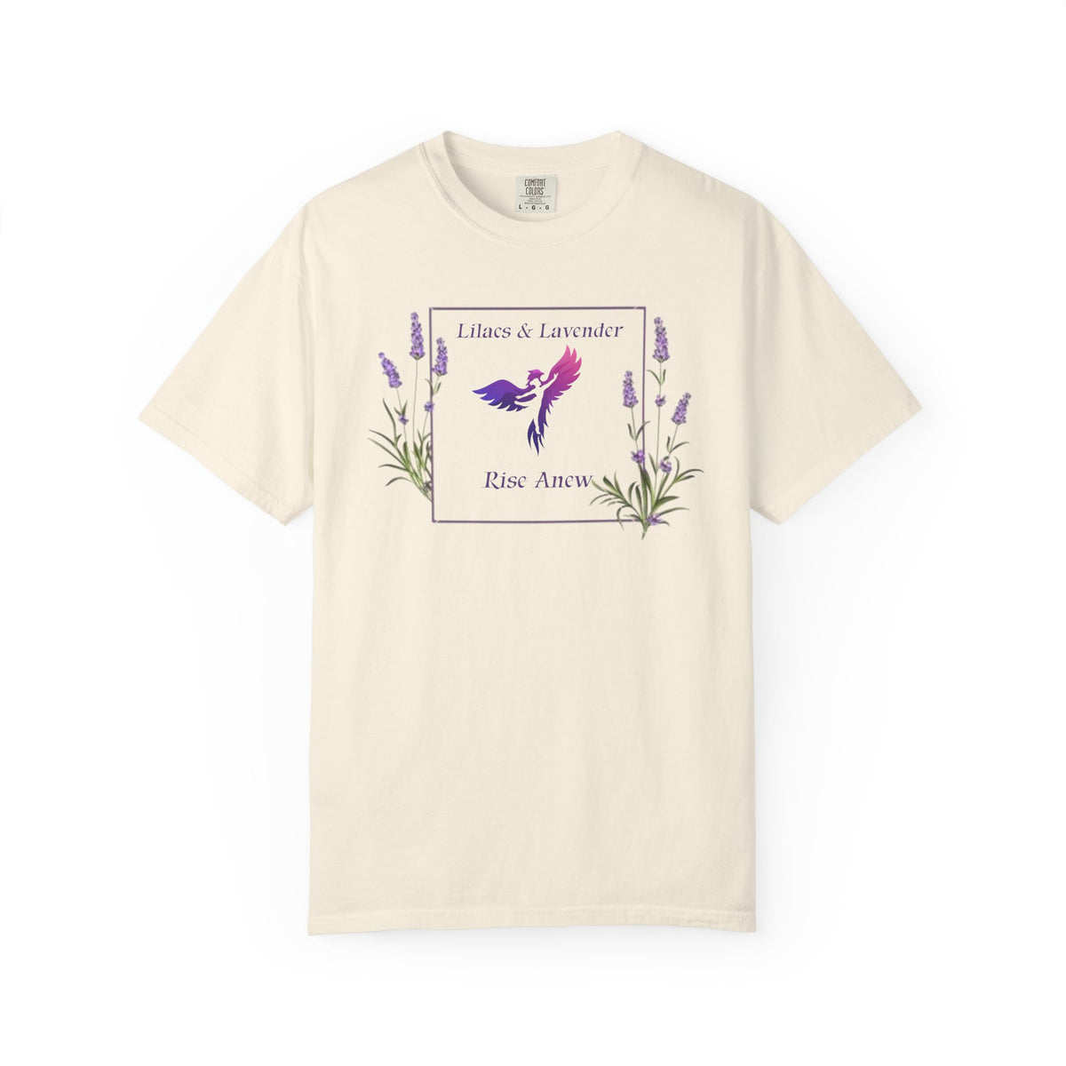 Lavender Hummingbird Tee — "Becoming the Fragrance of Christ"