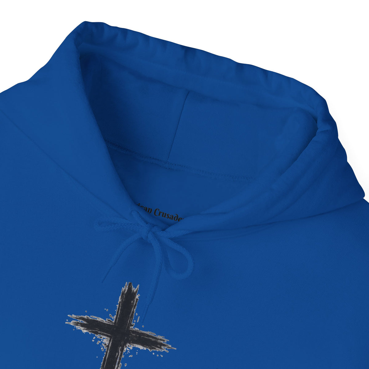 Yeshua Saves Christian Cross Hoodie