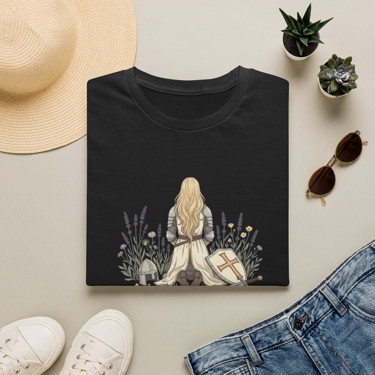 Armor of God T-Shirt — Christian Faith Prayer Tee (Ephesians 6:11)