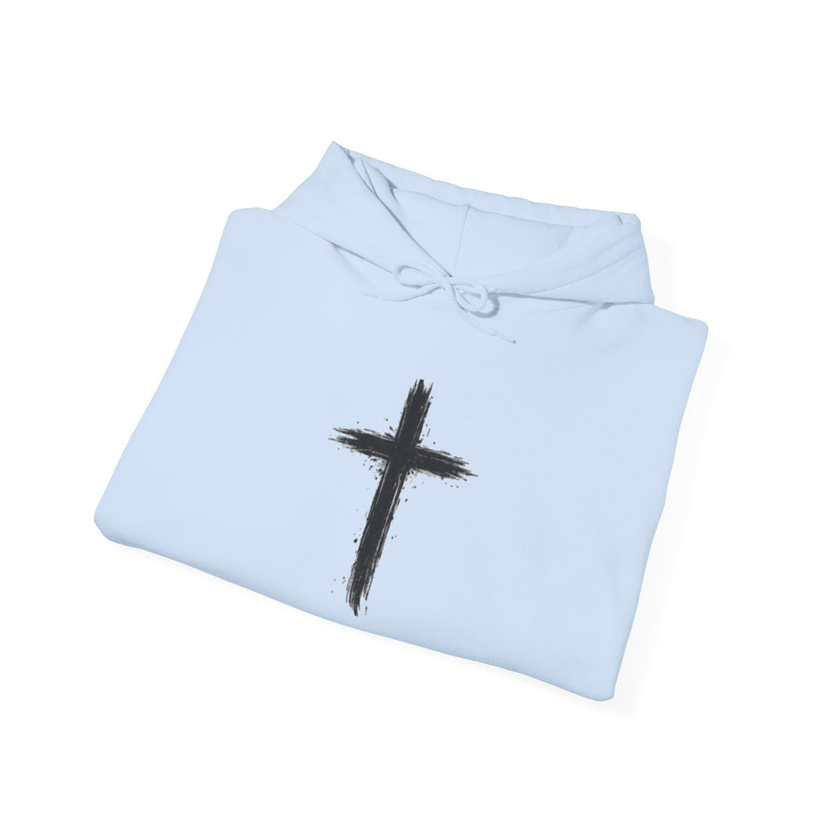 Yeshua Saves Christian Cross Hoodie