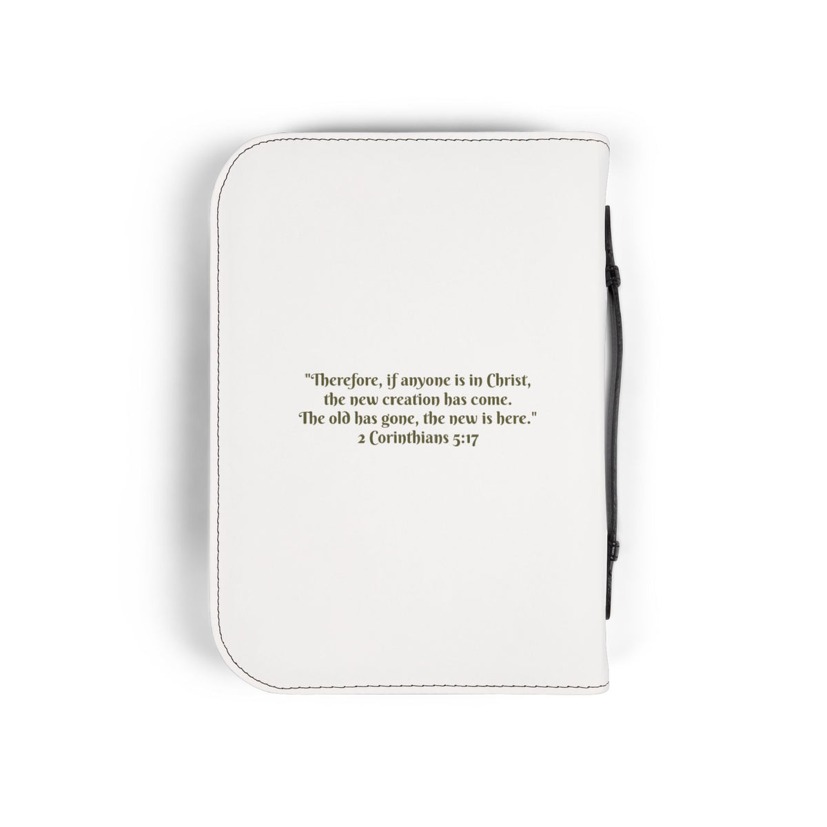 Bible Cover — 'Rise Anew' Phoenix Design with 2 Corinthians 5:17 Scripture