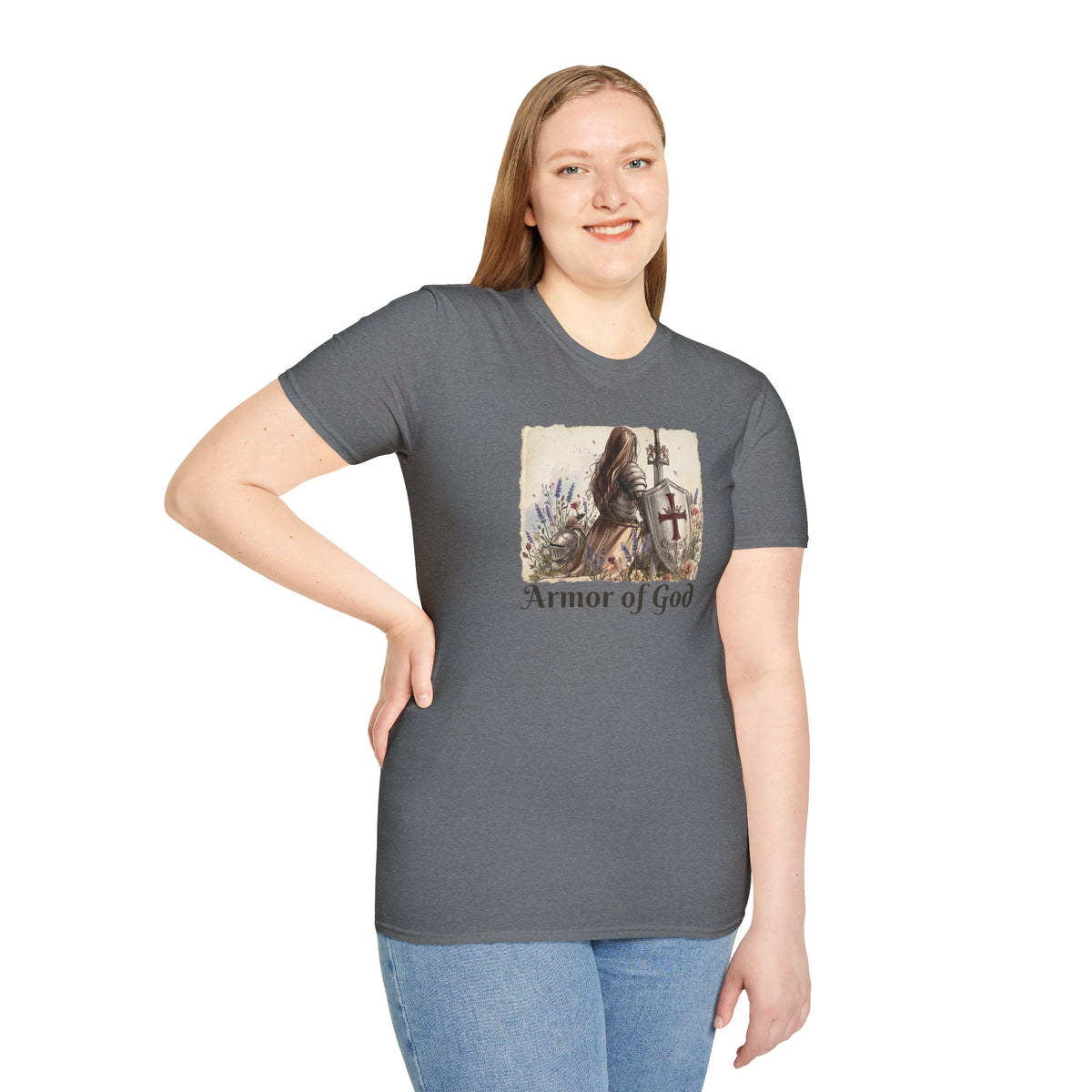 Armor of God T‑Shirt — Christian Faith Warrior Tee