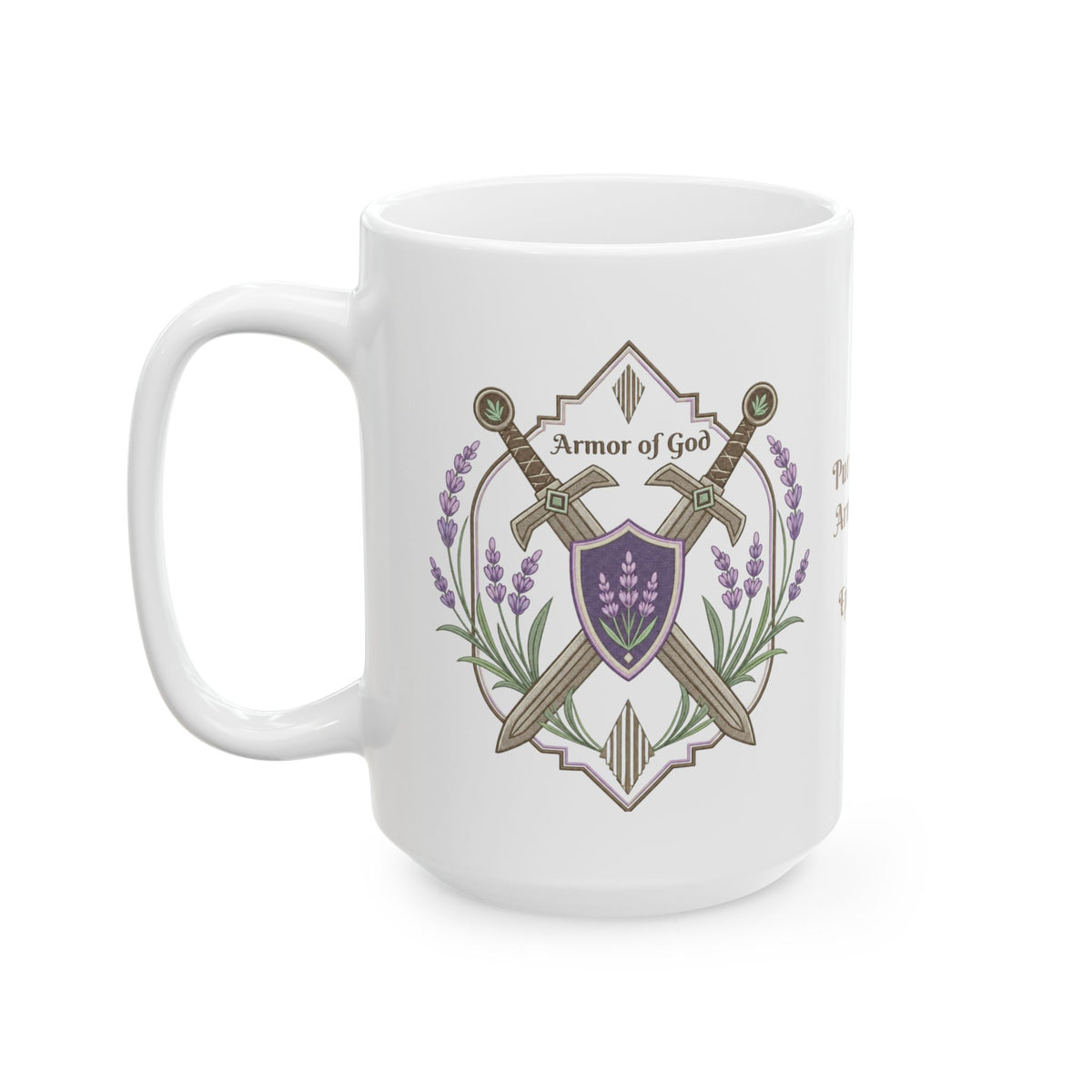Put on the Full Armor of God Ephesians 6 Ceramic Mug