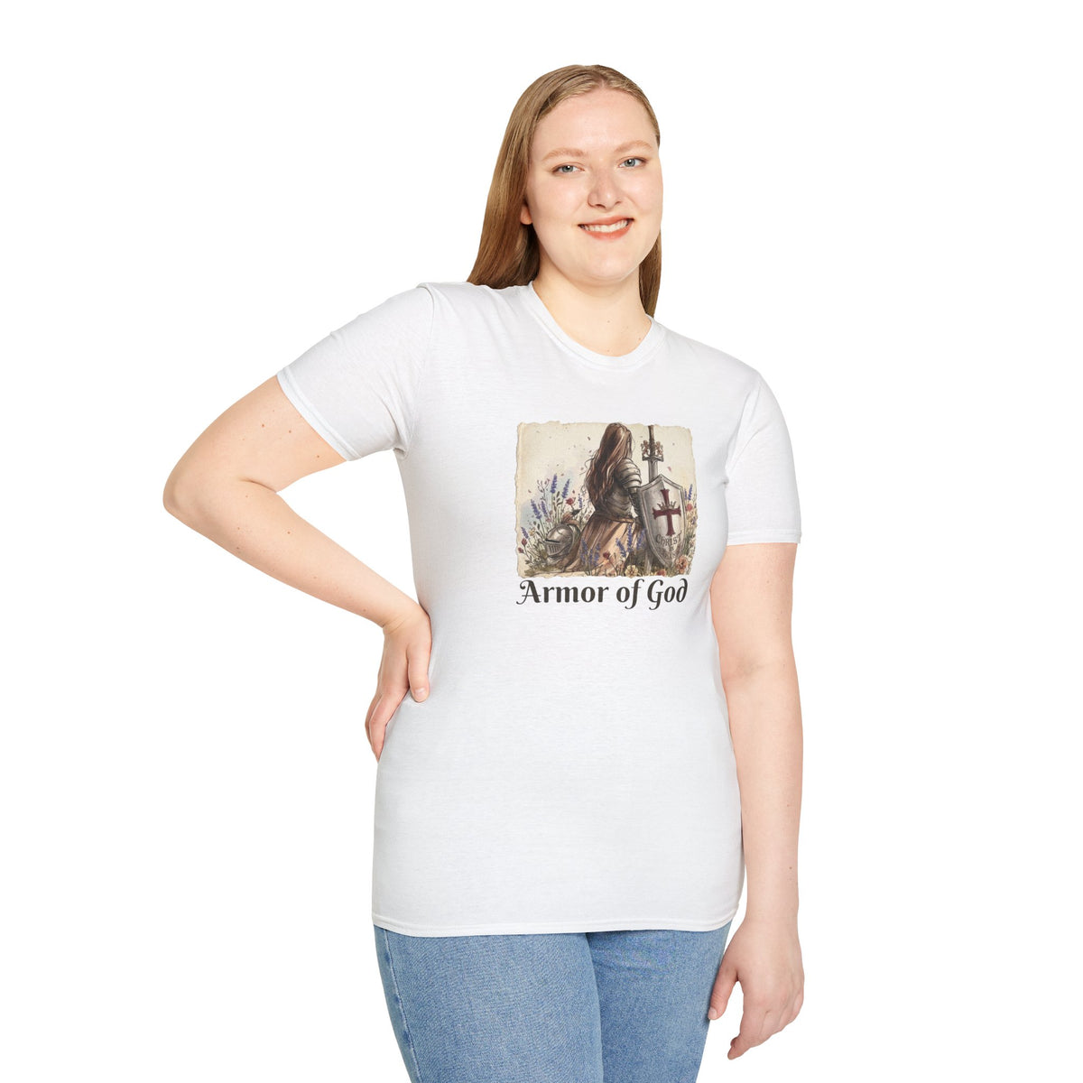 Armor of God T‑Shirt — Christian Faith Warrior Tee