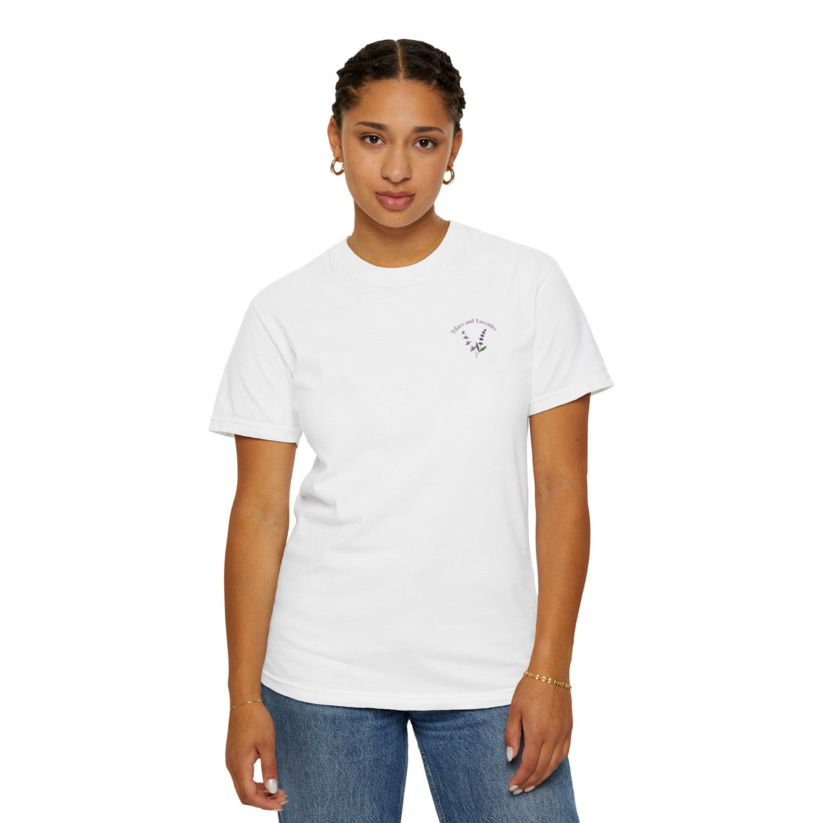 Lilacs and Lavender Floral T-Shirt