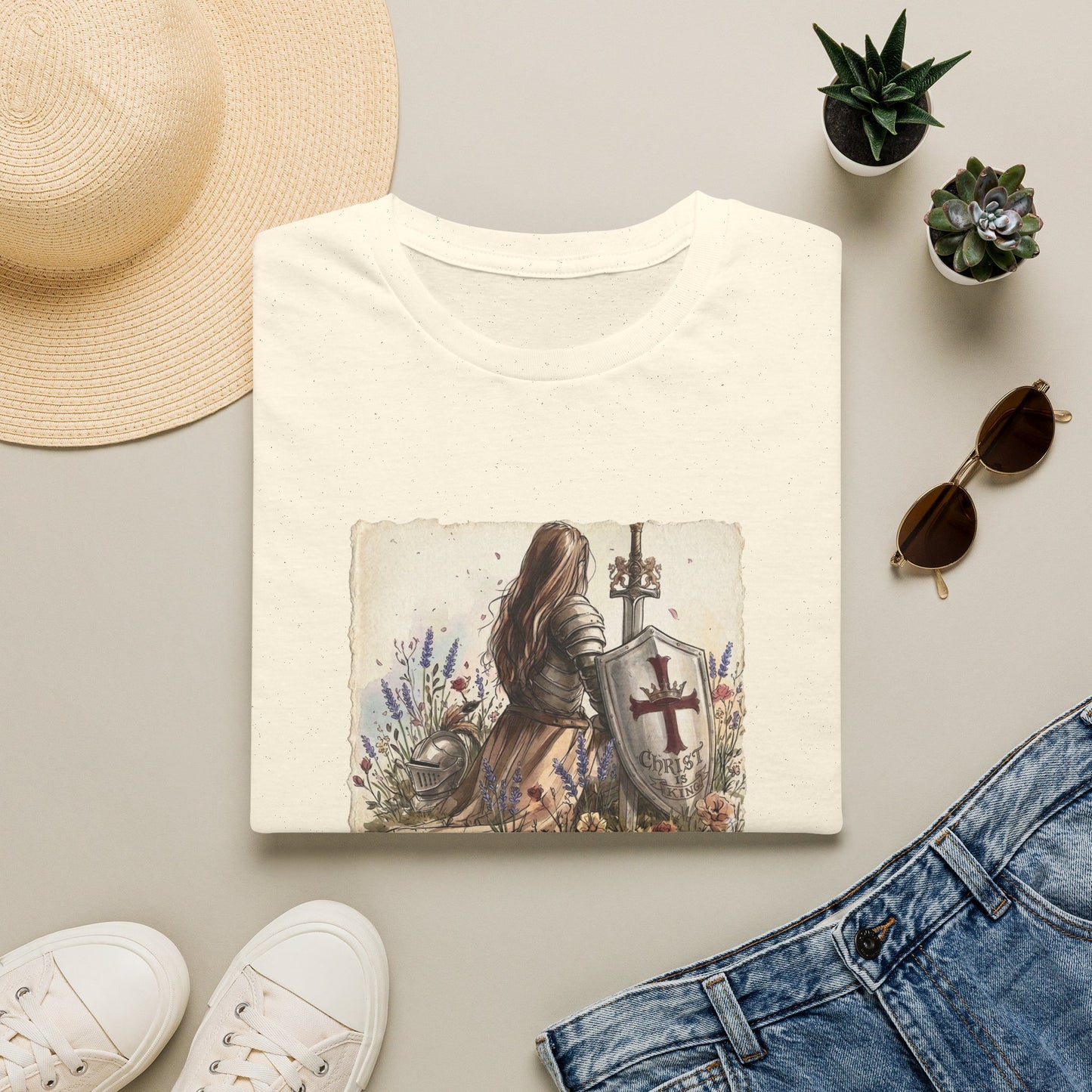 Armor of God T‑Shirt — Christian Faith Warrior Tee