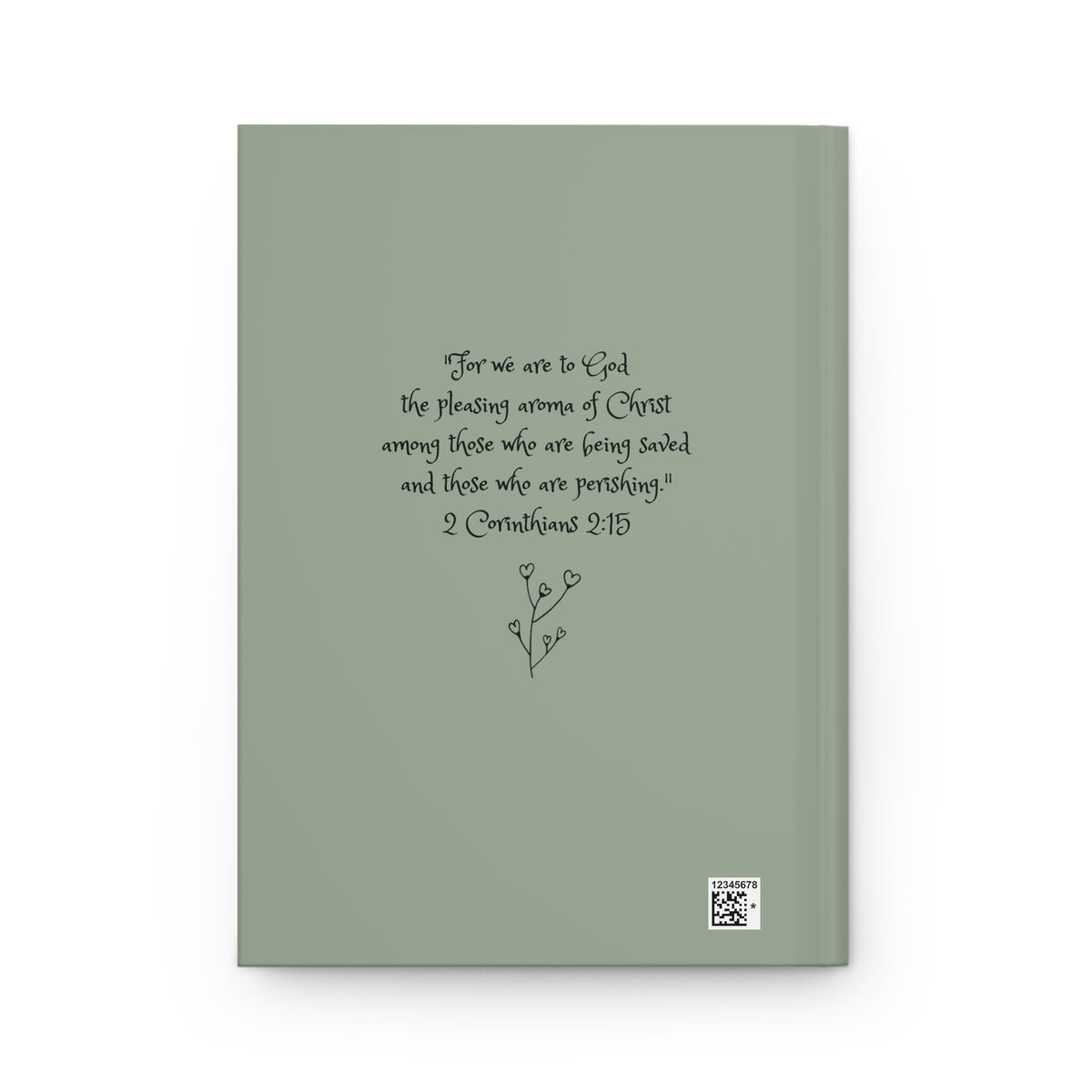Fragrance of Christ Hardcover Journal — Christian Devotional Lined Notebook