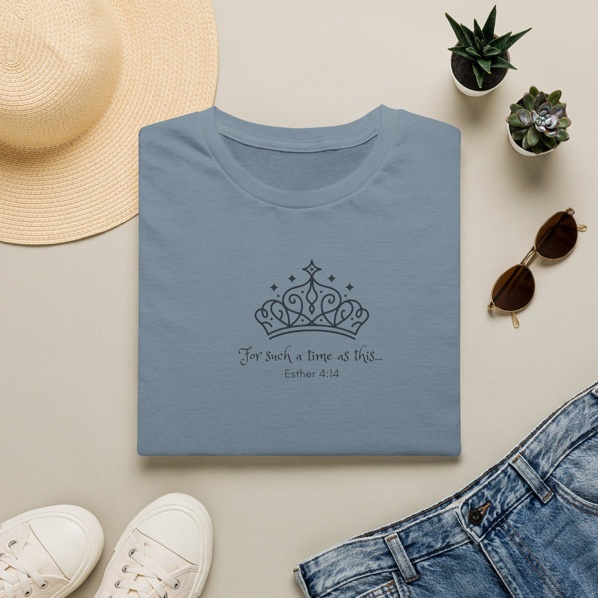 Queen Esther "For Such A Time As This Inspirational T-Shirt