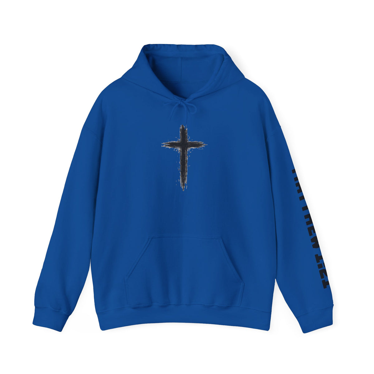 Yeshua Saves Christian Cross Hoodie