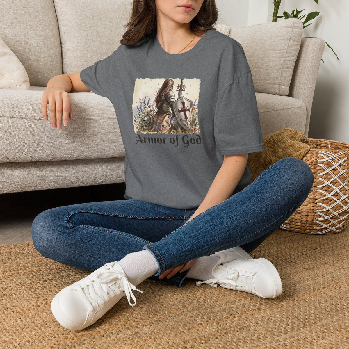 Armor of God T‑Shirt — Christian Faith Warrior Tee