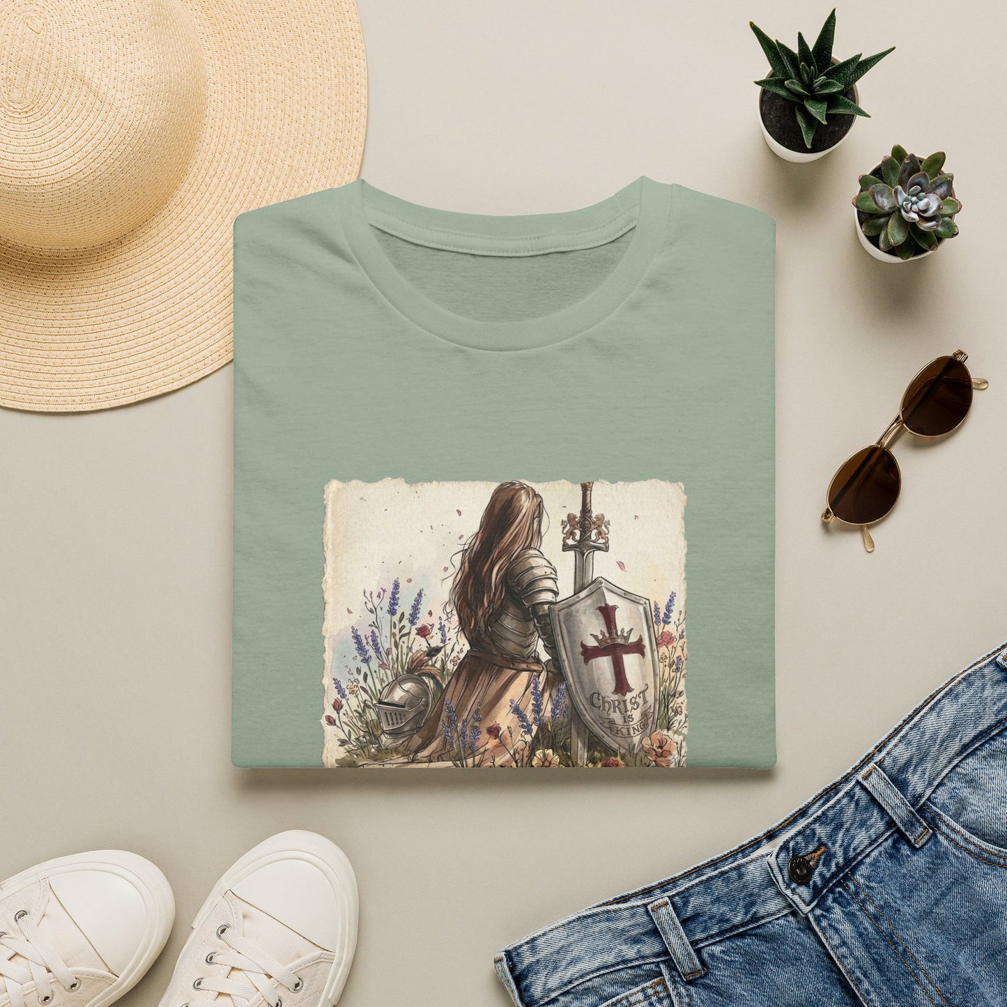 Armor of God T‑Shirt — Christian Faith Warrior Tee