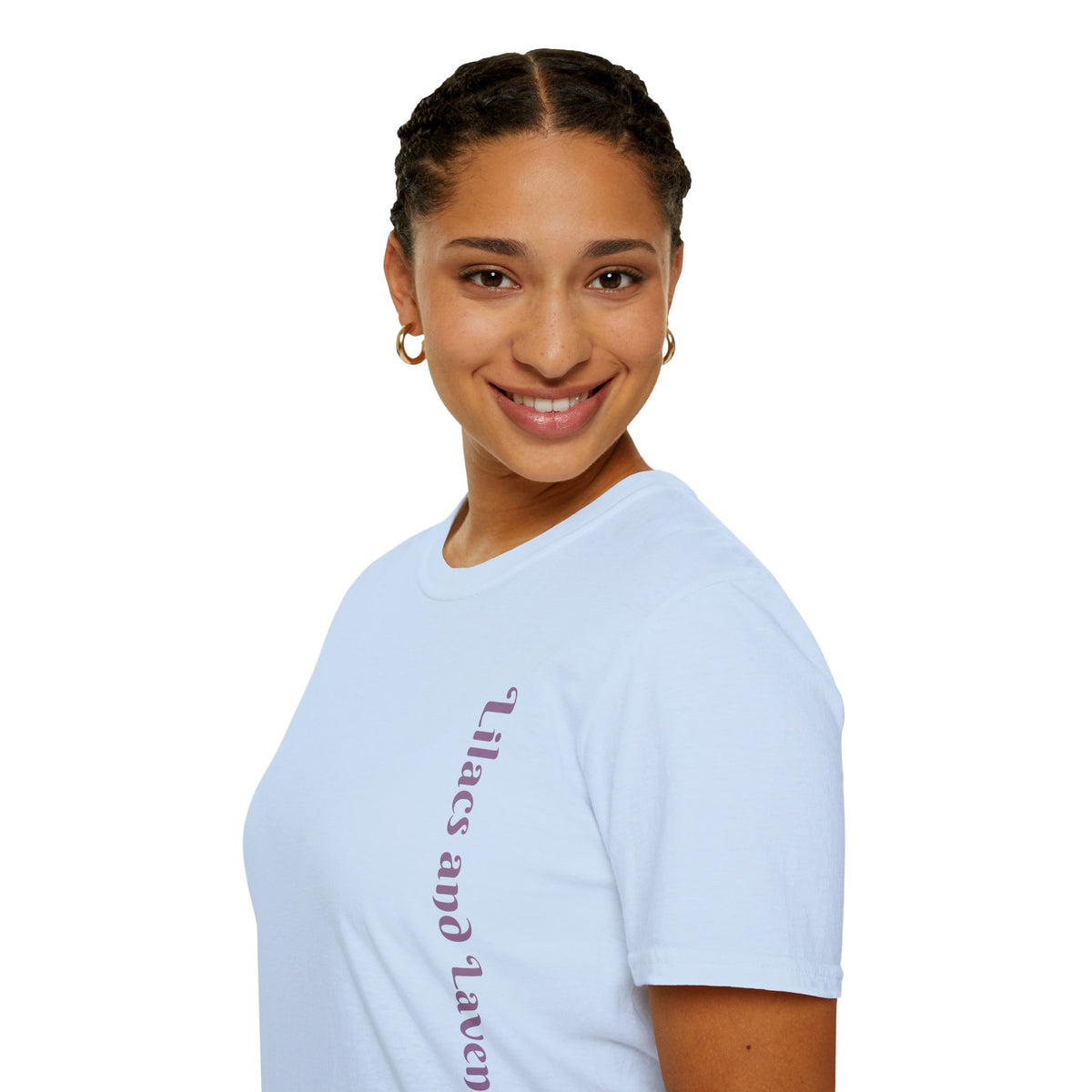 T-Shirt — Lilacs and Lavender Floral Tee
