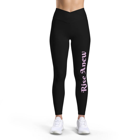 Rise Anew Women's Leggings — Inspirational High-Waist Activewear