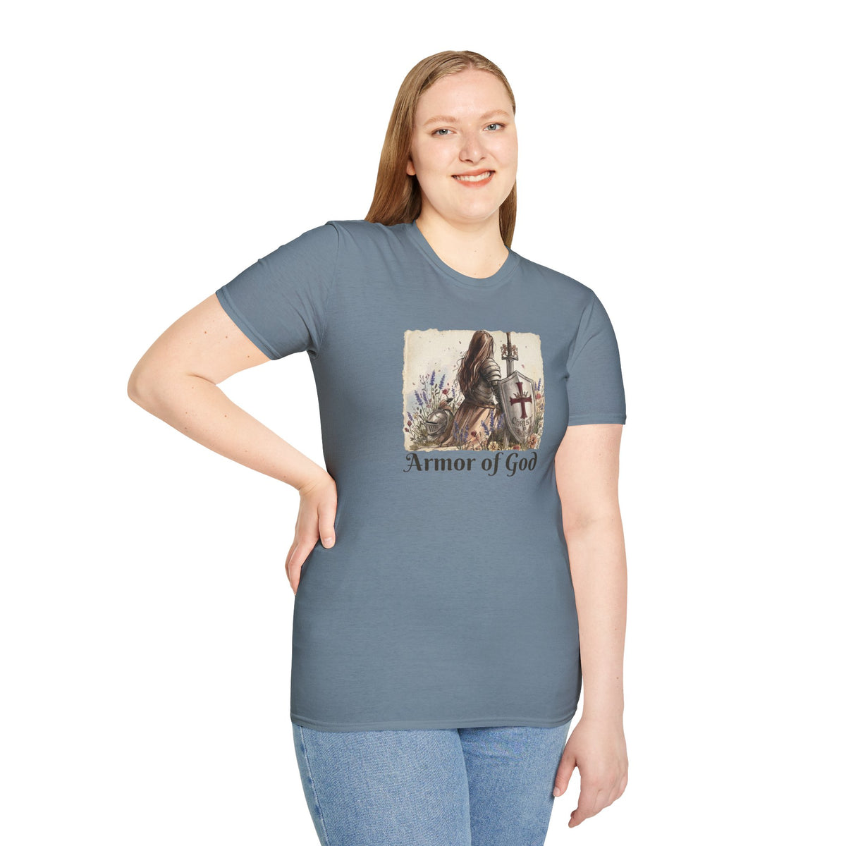 Armor of God T‑Shirt — Christian Faith Warrior Tee
