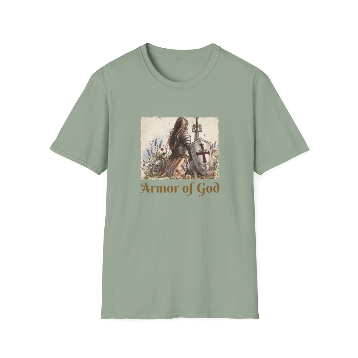 Armor of God T‑Shirt — Christian Faith Warrior Tee