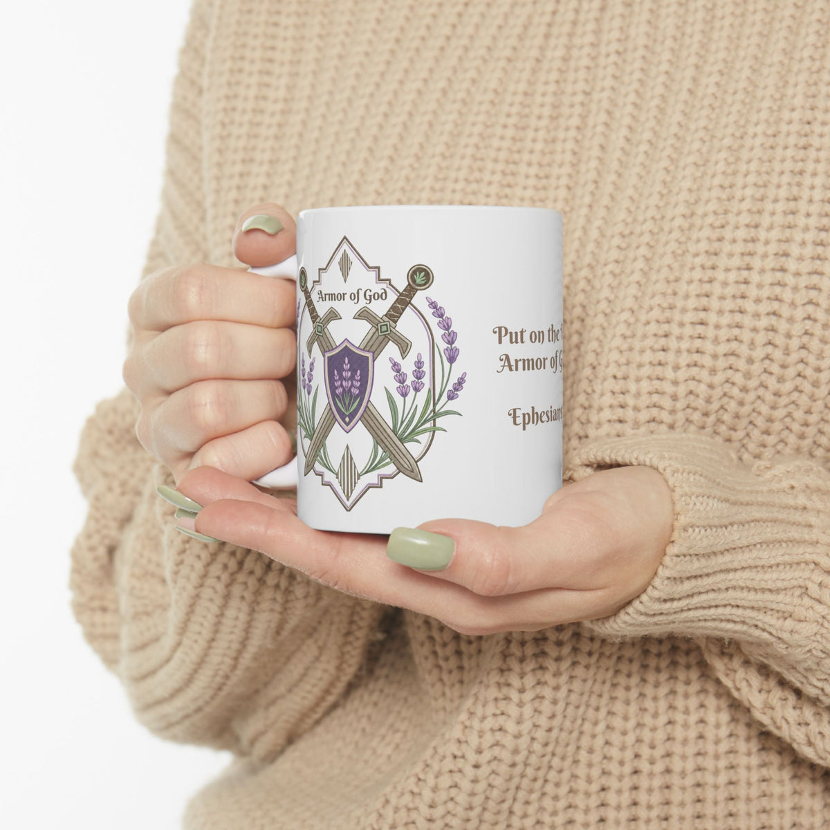 Put on the Full Armor of God Ephesians 6 Ceramic Mug