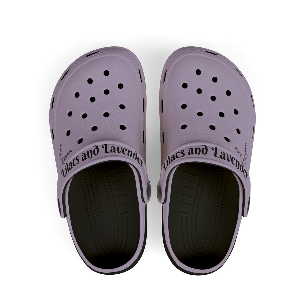 Kids Lavender Clogs — Lilac EVA Foam Slip-On Shoes