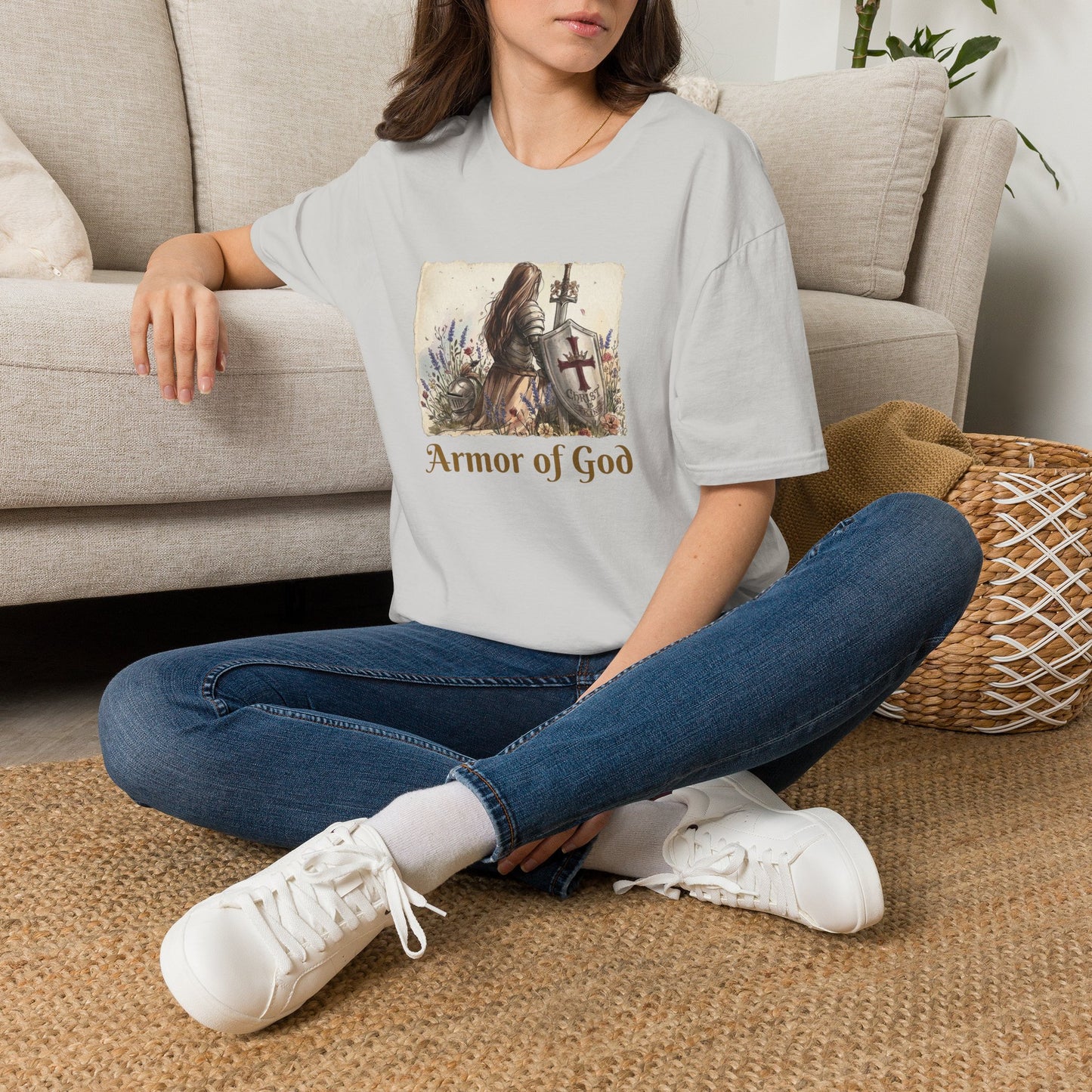 Armor of God T‑Shirt — Christian Faith Warrior Tee