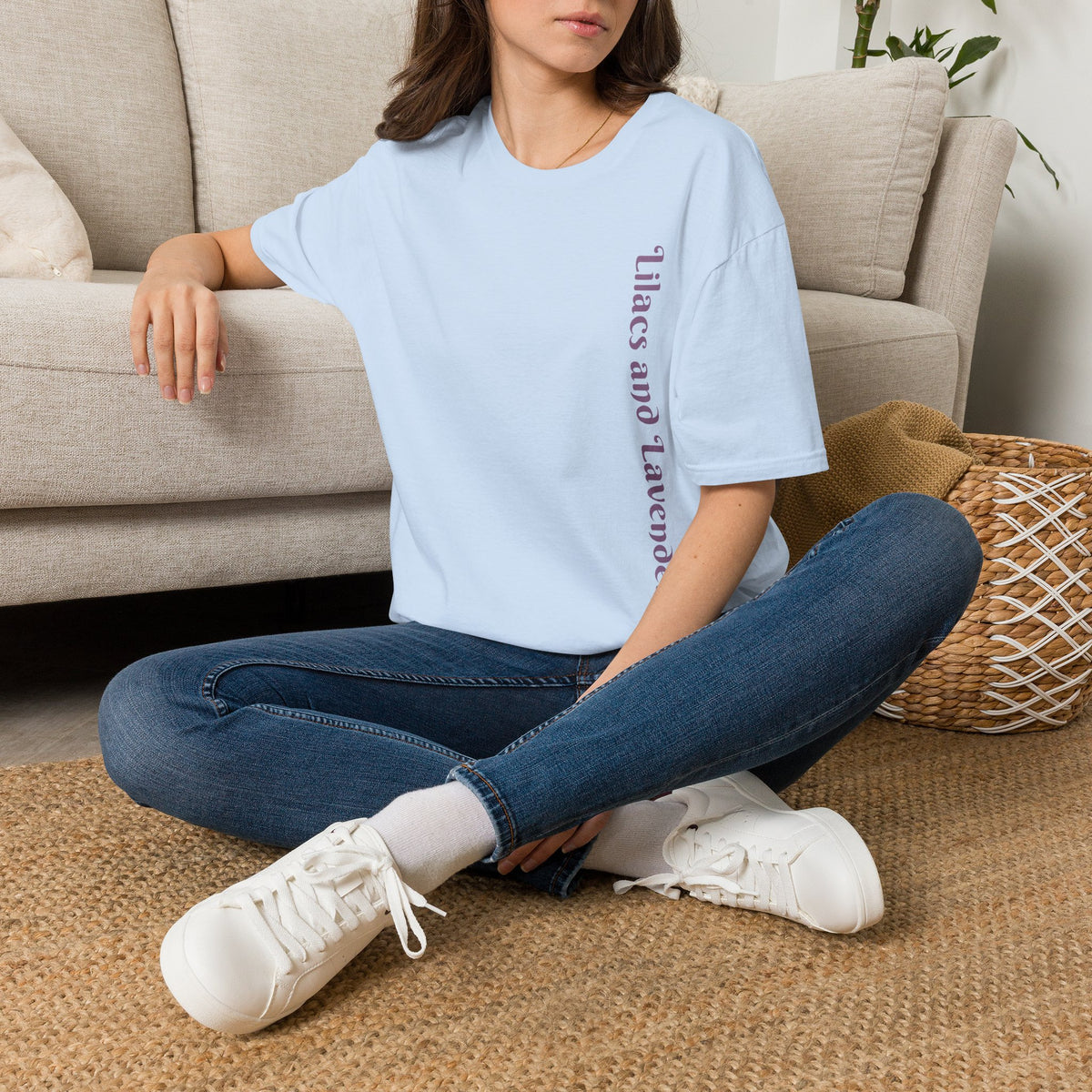 T-Shirt — Lilacs and Lavender Floral Tee