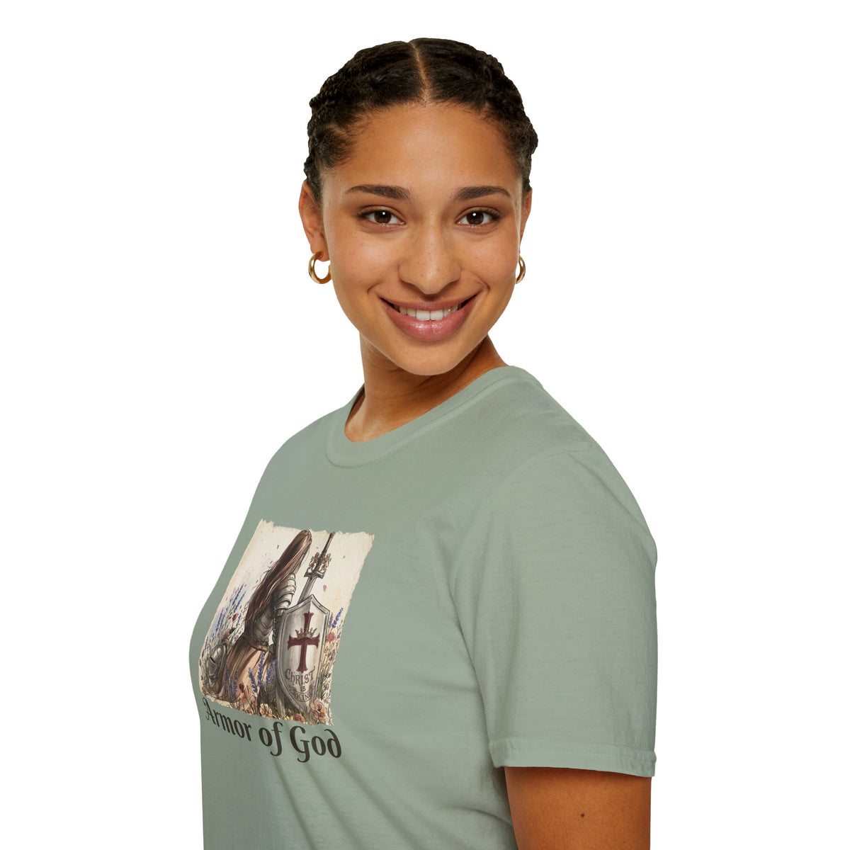 Armor of God T‑Shirt — Christian Faith Warrior Tee