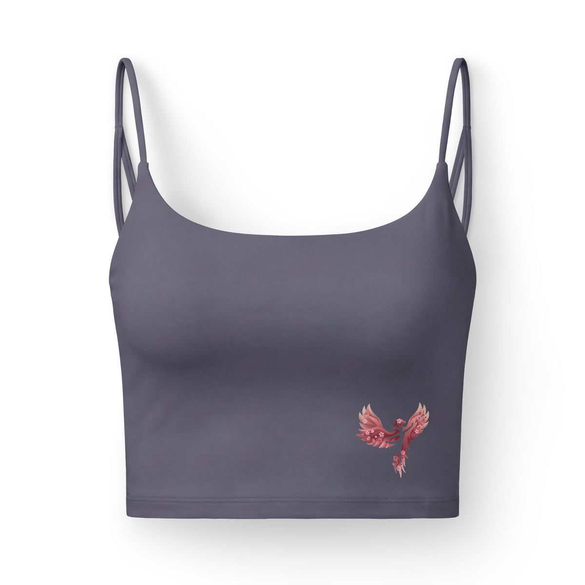Luxe Rise Anew Bra Top — Black Cropped Bralette