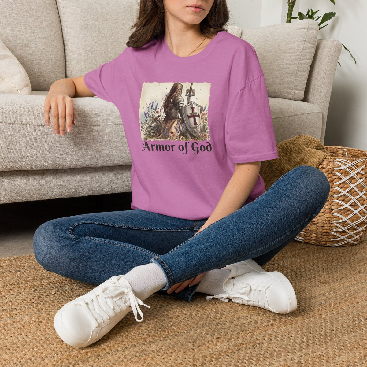 Armor of God T‑Shirt — Christian Faith Warrior Tee