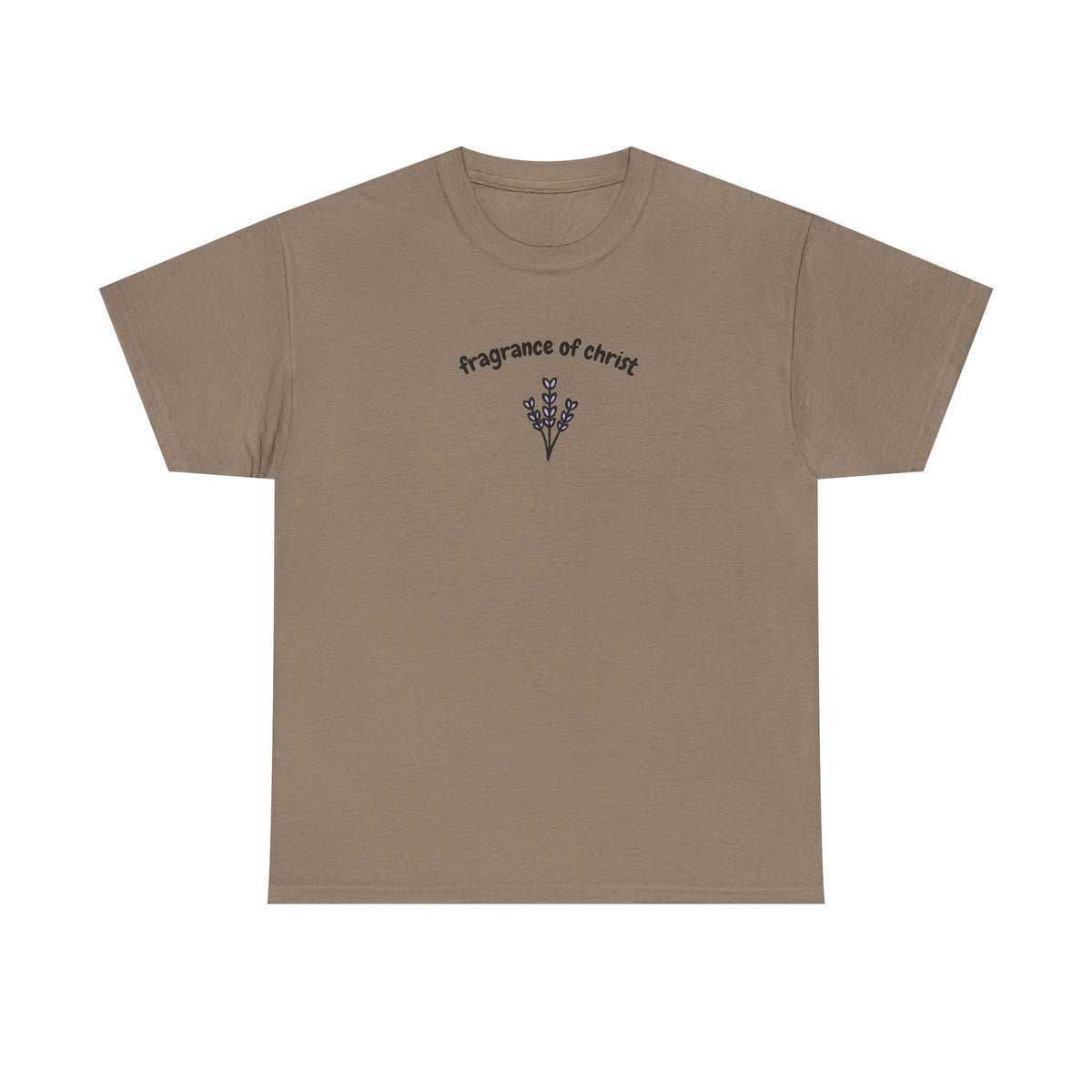 Faith Floral T‑Shirt — "Fragrance of Christ" Chest Print