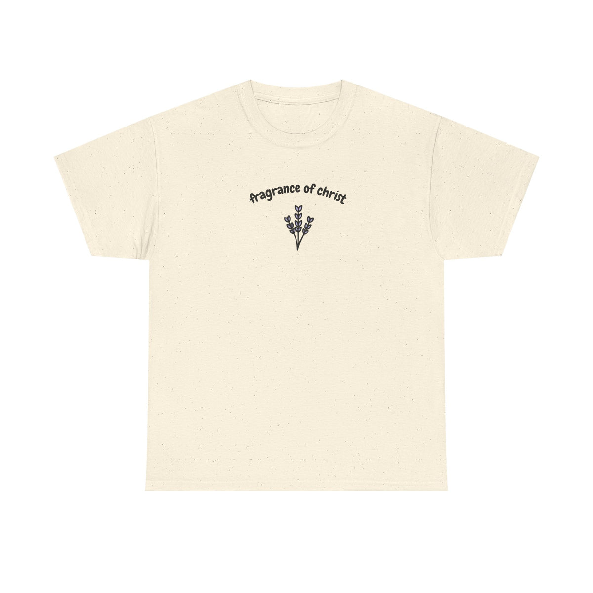 Faith Floral T‑Shirt — "Fragrance of Christ" Chest Print